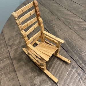 Handmade Wooden Rocking Chair