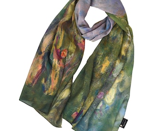 Satin Silk Scarf, Womens Scarf Gift, Ladies Scarf, Neck Scarves, Mulberry Scarf, Lightweight Scarf, Head Scarf, Hair Scarf, Gift for Women,