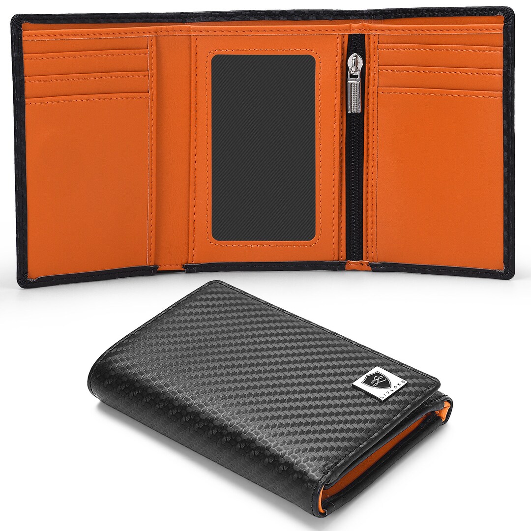 Mens Wallet Carbon Fibre Wallet Trifold Wallet RFID Wallet Etsy UK