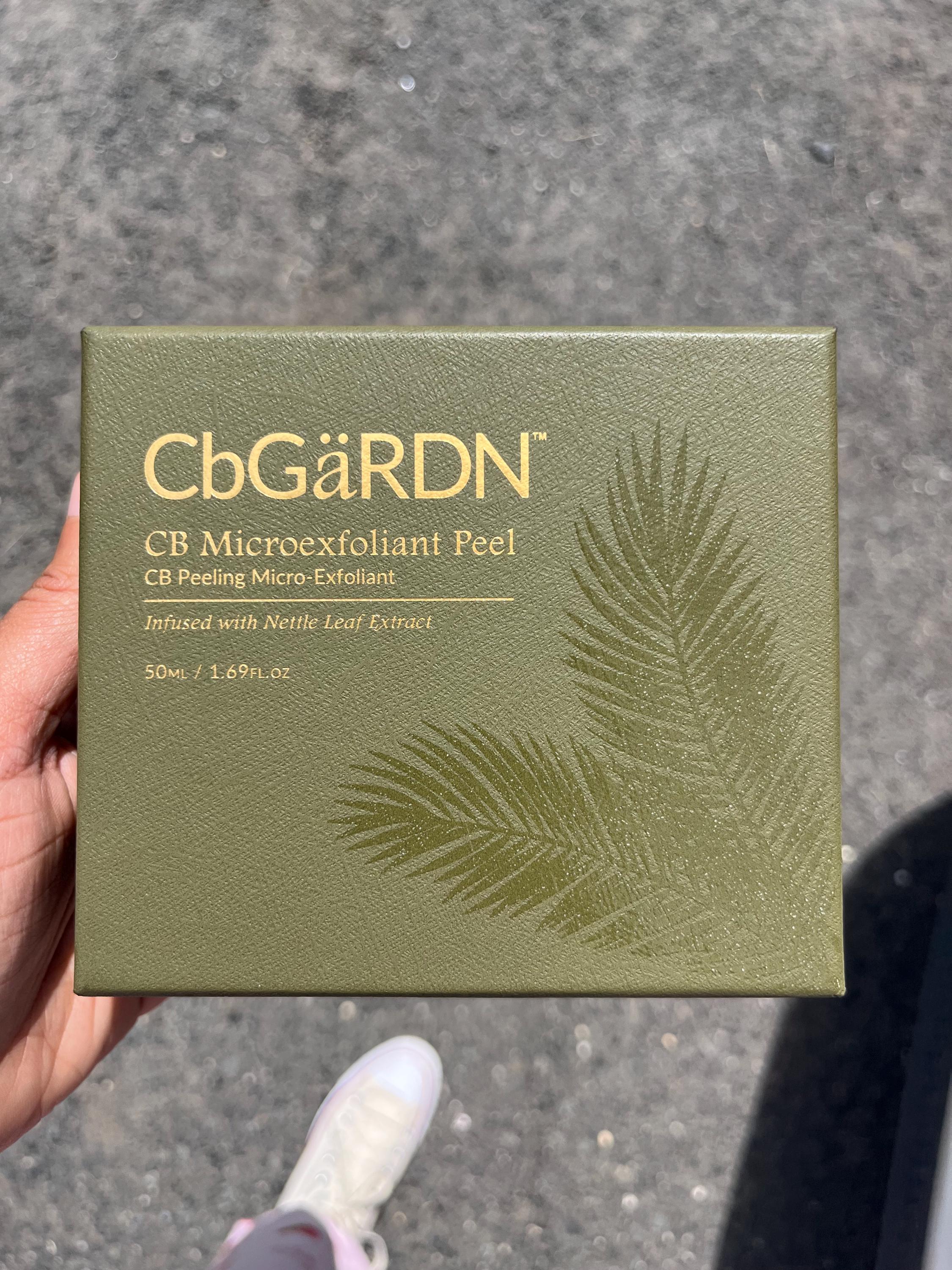 cb gardn microexfoliant peel only 250