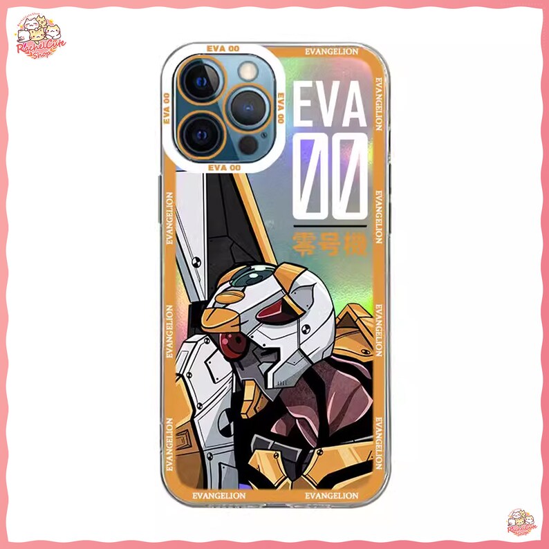 Neon Genesis Evangelion Cartoon Anime EVA Phone Case for Etsy