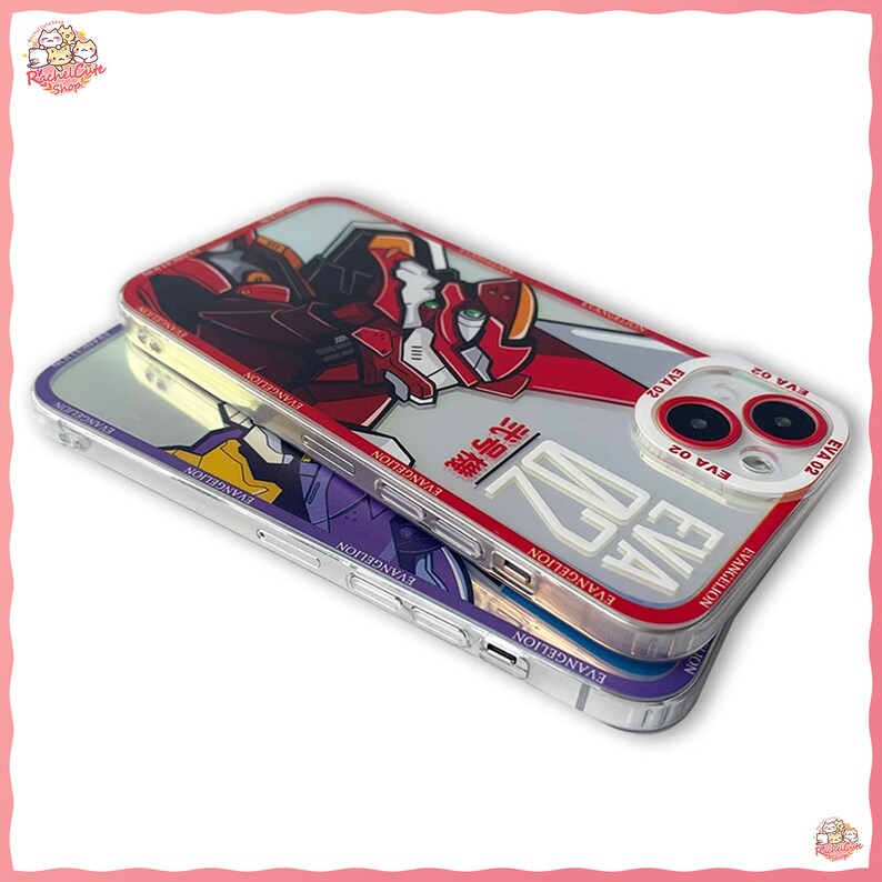 Neon Genesis Evangelion Cartoon Anime EVA Phone Case for Etsy