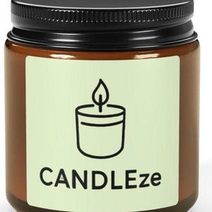Cozy Soy Candle | Hand-Poured Aromatherapy Candle | Eco-Friendly Home Décor & Gift Scented Soy Candle in Amber Jar
