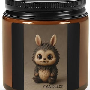 Bunny Soy Candle: Whimsical Scented Candle, Cozy Home Decor