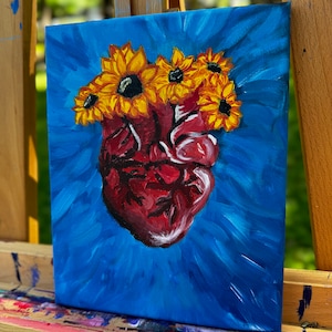 Una pintura con significado, una pintura sobre Ucrania, una de las cuatro pinturas, objeto de arte, Ucrania
