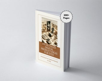 100 Etsy Digital Product Ideas: Passive Income Guide (Digital Download)