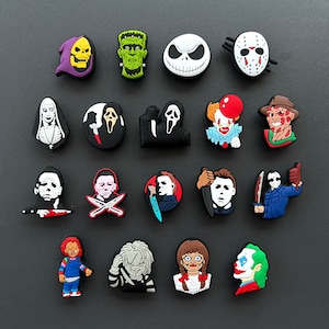 Halloween Shoe Charms, Spooky Shoe Charms, Scary Shoe Charms, Shoe Charms for Clogs, Gift for her, Gift for Halloween - Ghost Shoe Charms