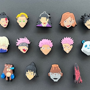 Anime Shoe Charms, Cute Shoe Charms, Character Shoe Charms, Shoe Charms for Clogs, Gift for her, Gift for him, Gift for Teens - Party Favors