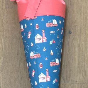 School cone sugar cone fabric cover sewn