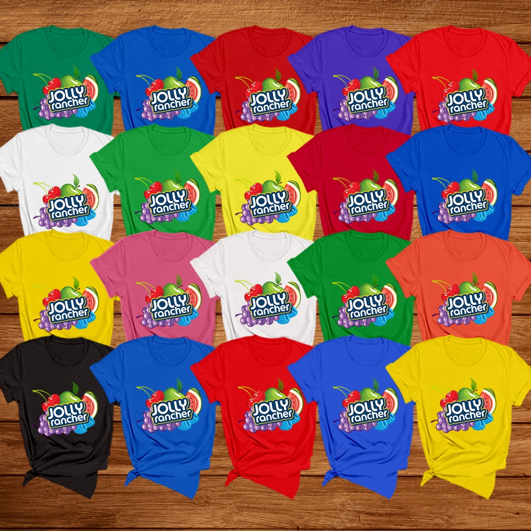 Jolly Rancher Candy Shirt Candy Group Halloween Costumes Etsy