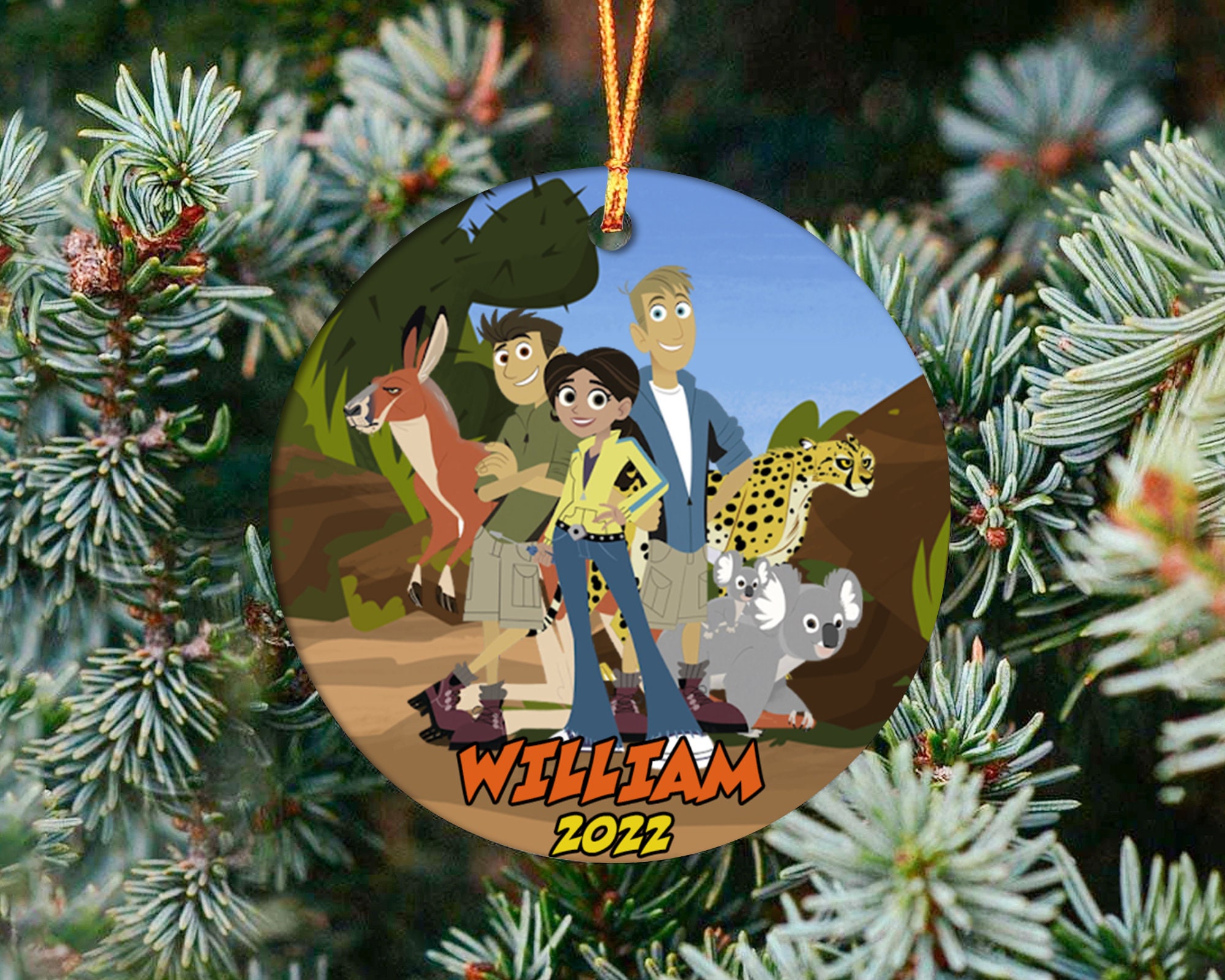 Wild Kratts Christmas Ornament 