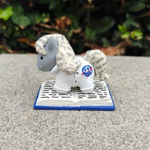 Handmade Polymer Clay Pony Tale: Science Fiction Desk Buddy / Trinket