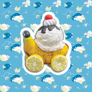 Bananen Slug Bug Aufkleber