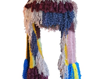 Nandi Lightweight Layered-Fringed Wrap