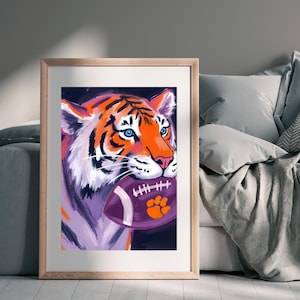 Clemson Tigers Football Wall Art