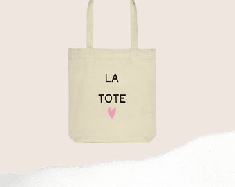 Stoffbeutel | Tote bag | Baumwolltasche | Jutebeutel | Einkaufstasche | Tragetasche | Shopper | bedruckt | La Tote