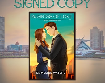 Business of Love Paperback by Emmeline Waters Signed Novel