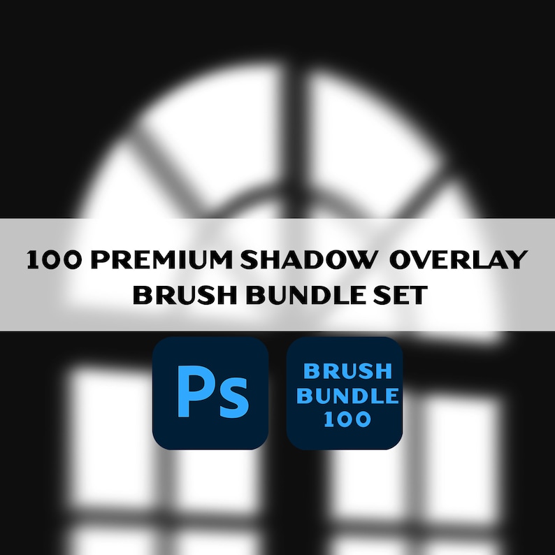 100 Shadow Brushes for Brush, Brushes Bundle