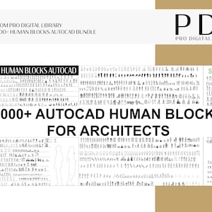 AutoCAD 1000+ People elevations, Huge Autocad Block, CAD Design, 2D Drawings, Technical Drawings, Drafting Art, blue print, bundle