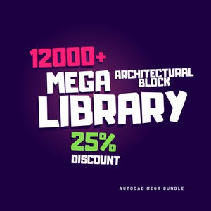 12000+ AutoCAD Blocks: Mega 2D Architectural Library (PDF Download)