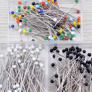 1100 Spilli Da Cucito In Acciaio Inox - 2.5 Cm, Per Sartoria, Crafting E Decorazioni - Foto 7