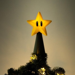 スーパーマリオ スター クリスマスツリー トッパー | クリスマス | クリスマス | スター | マリオ | ゲーム | 任天堂 | オーストラリア