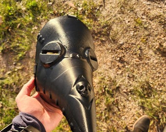 Plague doctor mask | cosplay | medieval | costume | mask | ren faire | halloween | creepy | black death | gothic | black | cool | roleplay