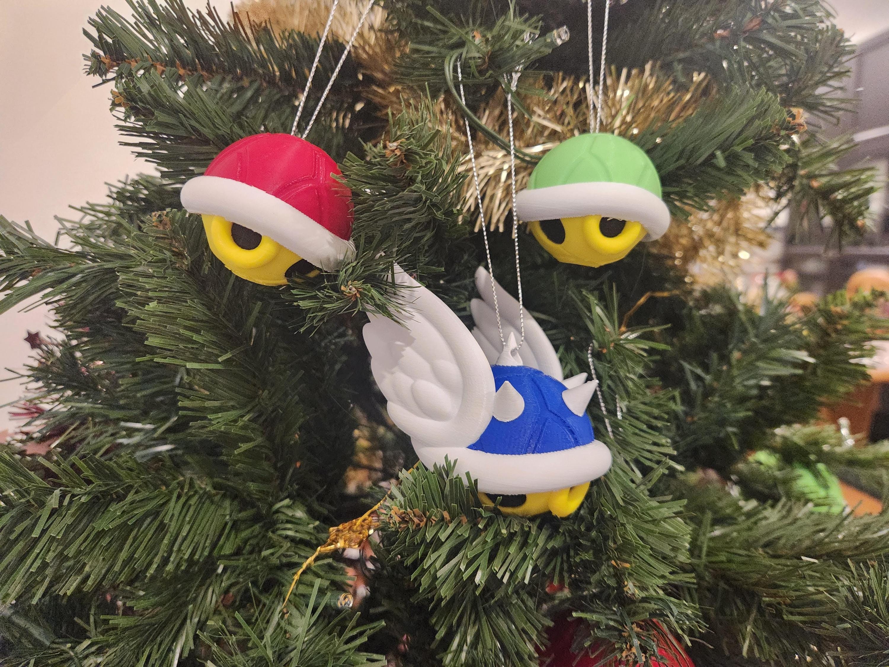 Mario Koopa Shell Christmas Bauble | Koopa Shell | Green shell | Red shell | Blue shell | Xmas | Christmas | Mario | Gaming | Nintendo | AUS