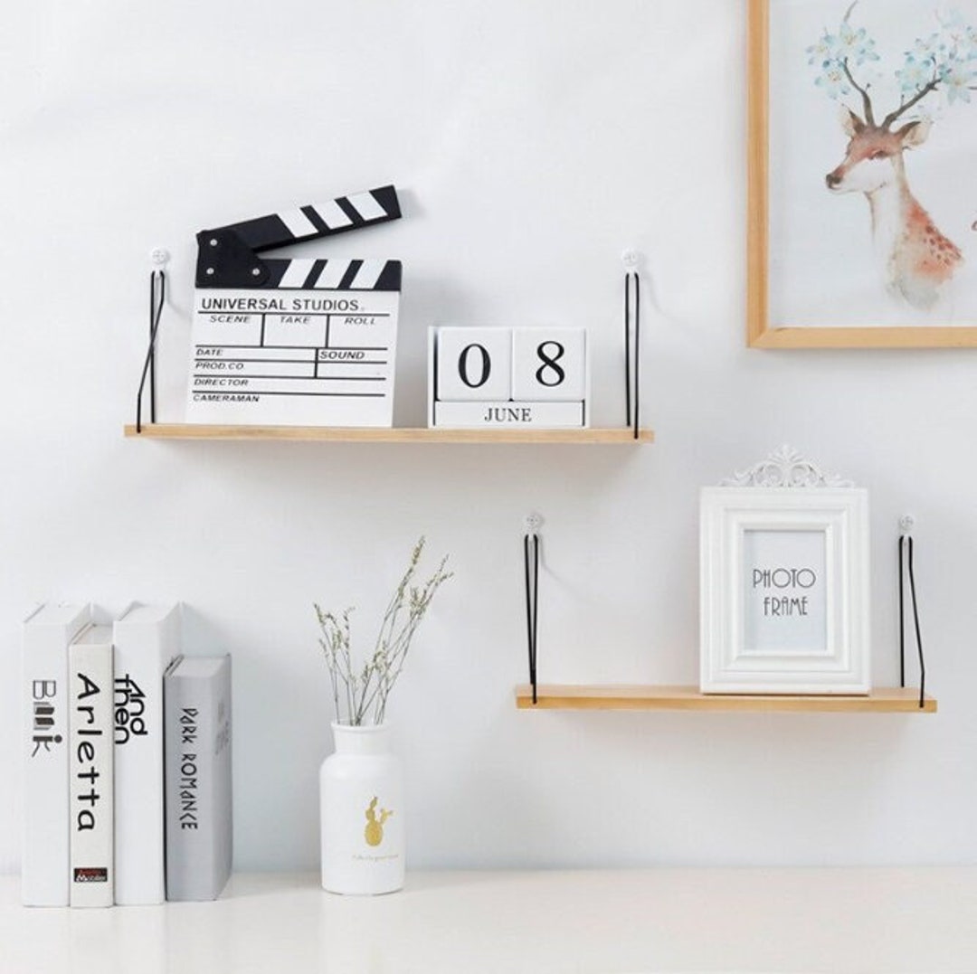 Wood Floating Shelves Custom Wood Shelves Rustic Shelves Etsy