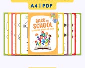 Number Writing Practice Book: Printable Learning 1-10 pages (A4 PDF)