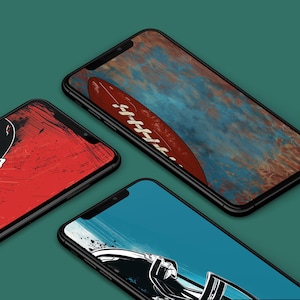 Etsy Listing: Football-Themed iPhone Wallpaper Bundle | Digital Download for Fans