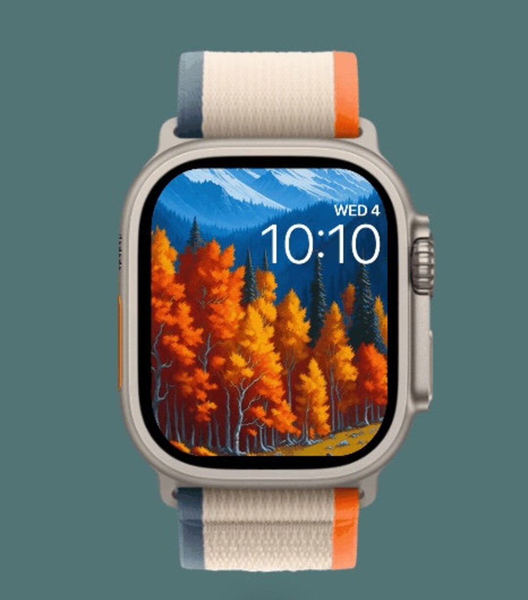 Apple Watch Wallpaper, Fall Background Also Called the Watch Face. - Etsy