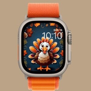 Dinde de Thanksgiving - téléchargement immédiat de dinde de Thanksgiving - Happy Cartoon Thanksgiving