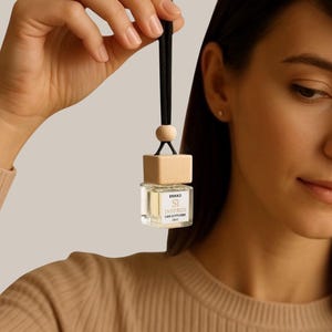 Si Inspired Car Diffuser - Glass Hanging Bottle