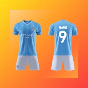 Manchester City home 23-24, Jersey and Short Manchester City 2023-2024