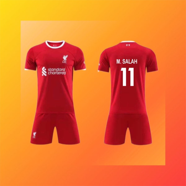 23/24 Liverpool Home Jersey / 2023 Liverpool Home Soccer Jersey Red- Liverpool FC home 23/24 red Jersey, Liverpool Gift
