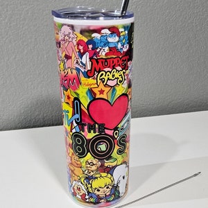 Vintage 1980s Plastic Tumblers - Etsy