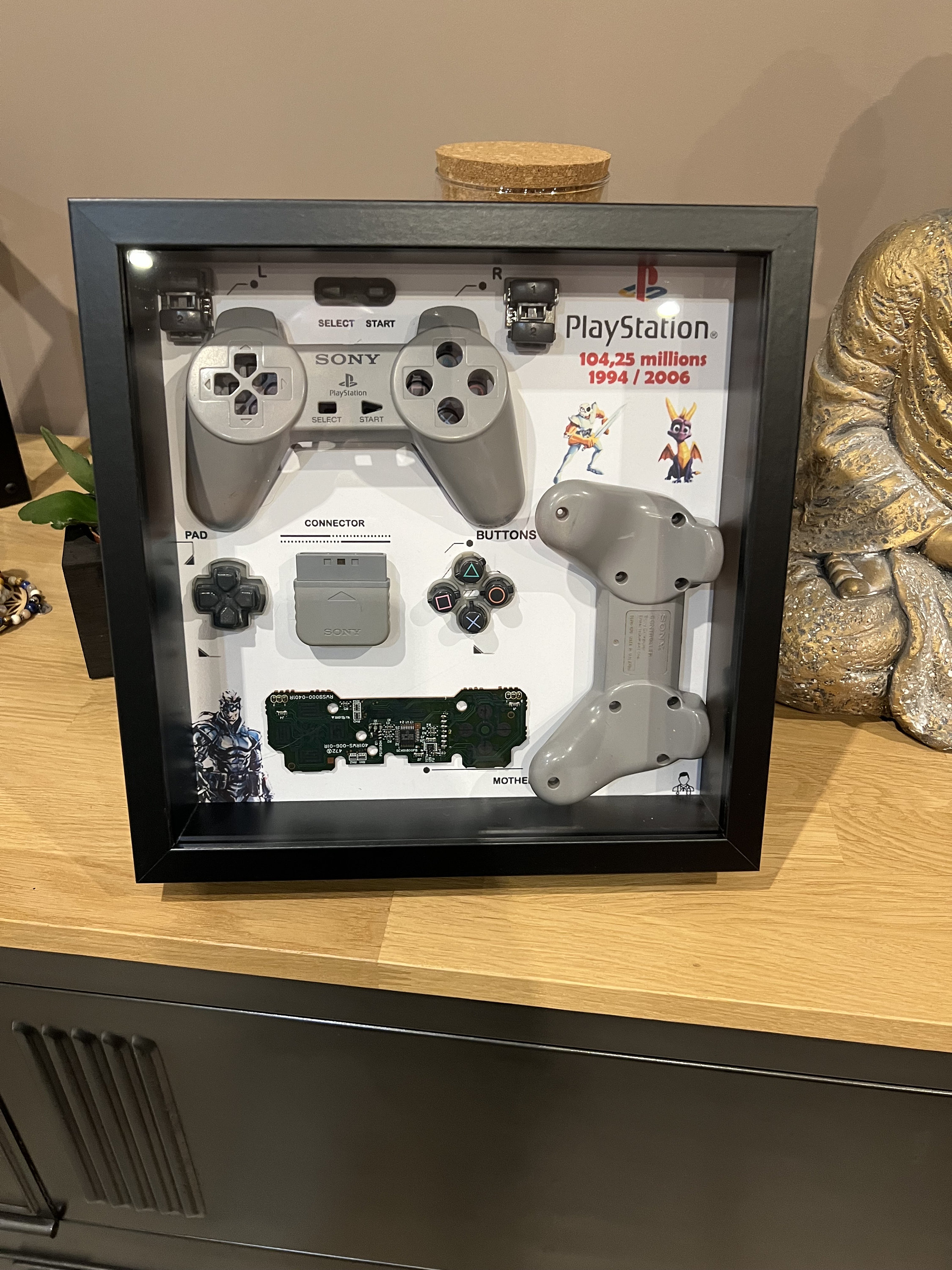 Playstation 1 Controller Diorama Frame - Etsy