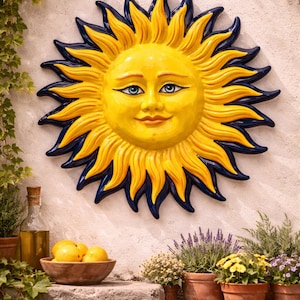 Sun-Kissed Splendor: The Ceramica di Caltagirone Collection" 43/44CM