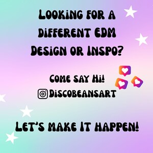 Icosahedron Kandi Beads Iridescent Charms Festival Kandi D20 Icosahedron Kandi Rave Bracelets Friendship PLUR Kandi D20 Beads image 3