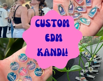 EDM Kandi Iridescent Custom EDM Kandi - Please send me a message to order :)