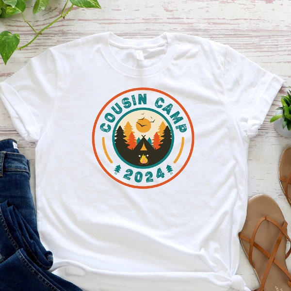 Cousin Camp 2024 Shirt, Cousin Crew 2024 Shirt, Matching Cousin Shirts,Summer Cousin Shirts,Summer Family Reunion