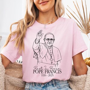 Pope Francis 1936-2025, Memorial Pope Francis Papa Shirt, Papa Francis Shirt, RIP Papa Francis, Francis 1936-2025, Pope Francis Shirt
