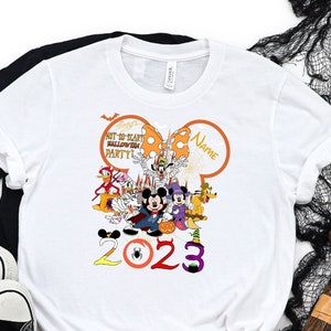 Mickey&#39;s Not So Scary Halloween Party  2023 Shirts , Mickey and Minnie Halloween Family Shirts , Disney Halloween Shirts, Halloween Custom