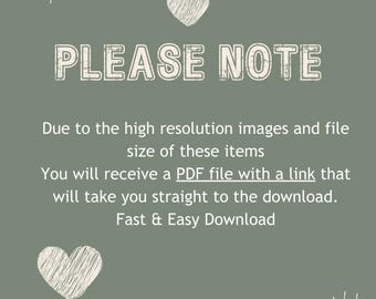 50 Pages Dark Red Roses Botanicals Junk Journal Pages