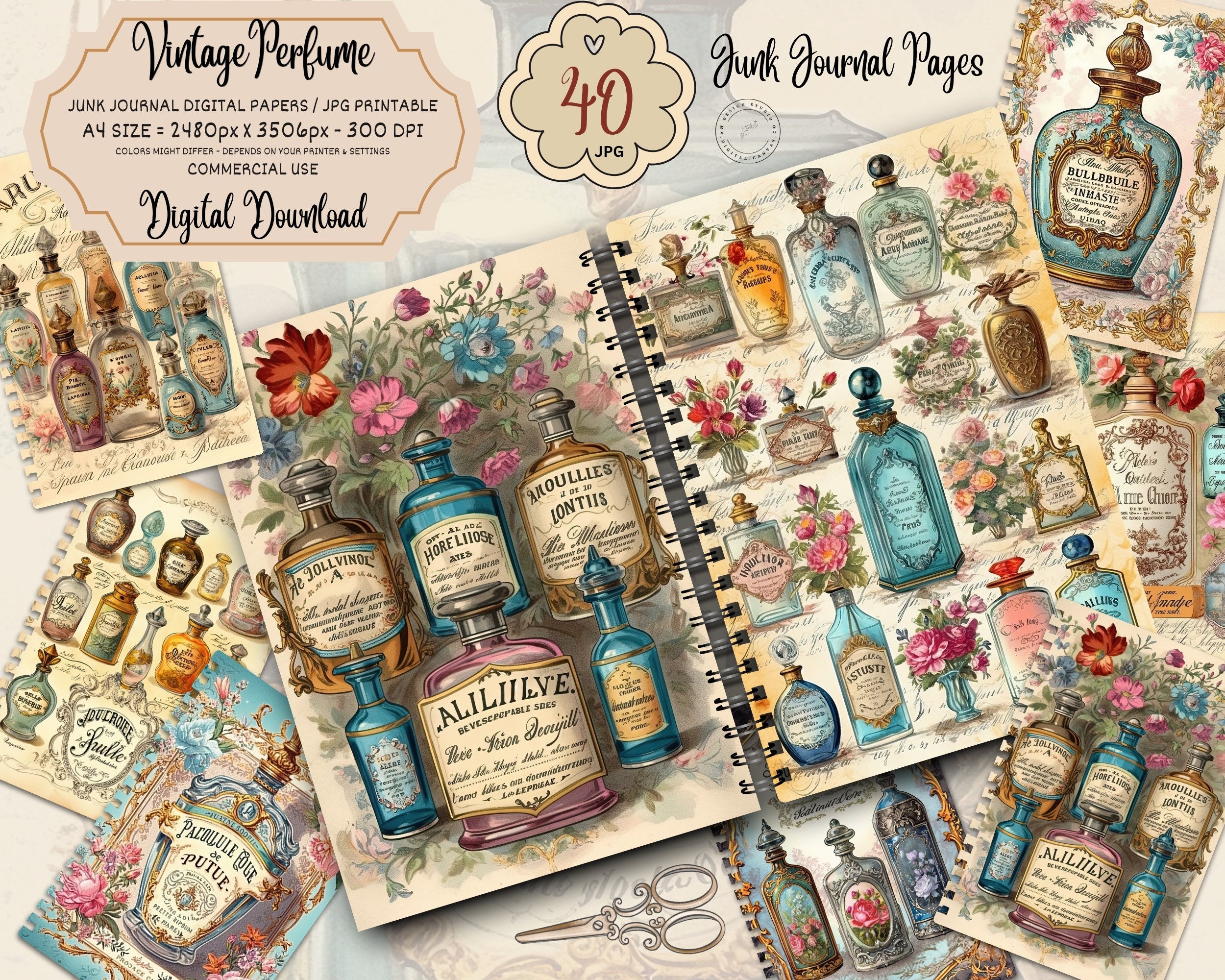 Perfumes franceses vintage México