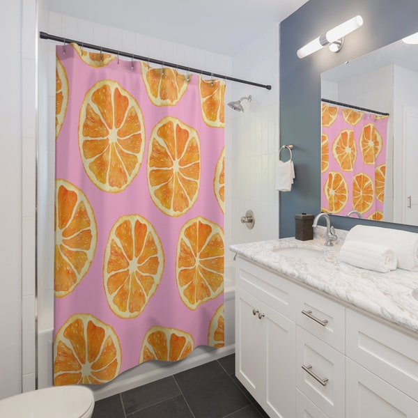 Shop Pink Shower Curtain Online Etsy