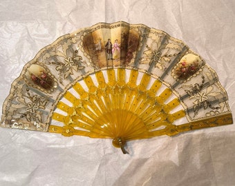 Antique hand fan