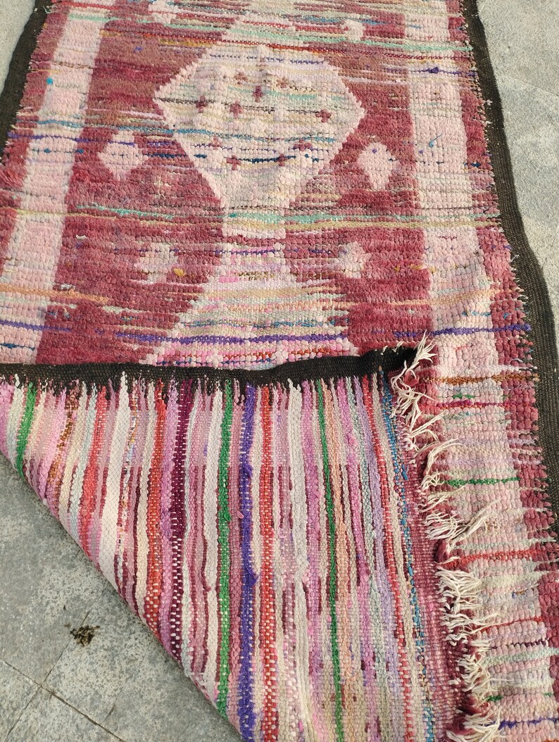 VINTAGE BROWN RUNNER Rug 125x30 Ft brown Runner Hallway Etsy