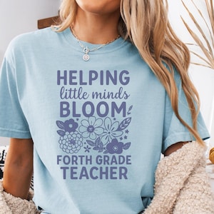 fourth grade teacher tshirt, funny fourth grade teacher, fourth grade humor, matching shirts 4th grade shirts, comfort colors fourth grade
